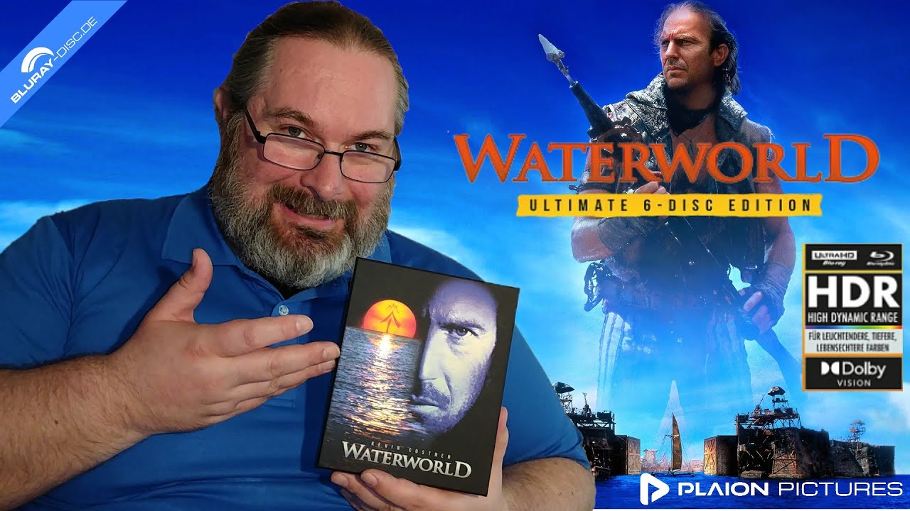 Ausgepackt WATERWORLD (Ultimate 6-Disc Edition) von Plaion Pictures, inkl. Langfassung & Soundtrack