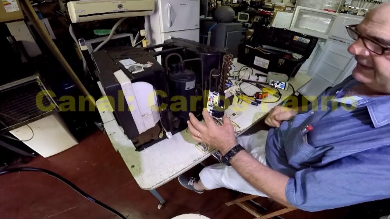 🌍✔ PLAQUETA ELECTRONICA UNIVERSAL , ADAPTACIÓN EN UN EQUIPO DE AIRE ACONDICIONADO INDIVIDUAL.