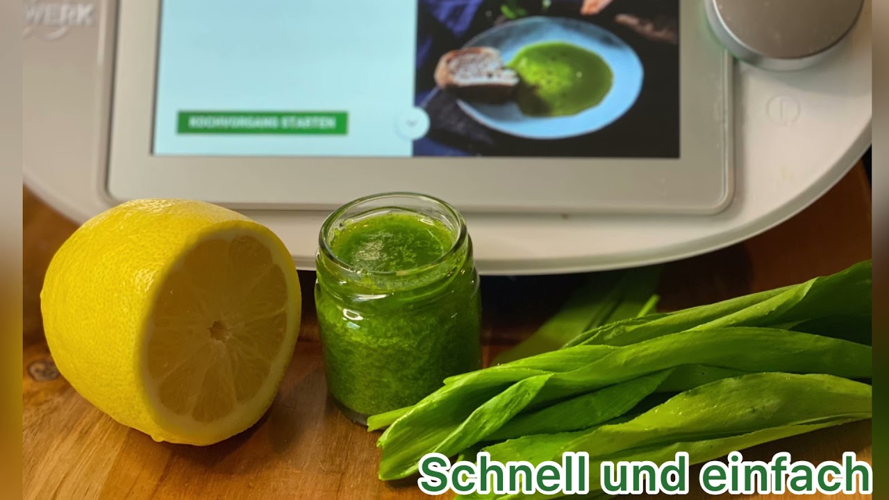 Zitronen - Bärlauch Öl