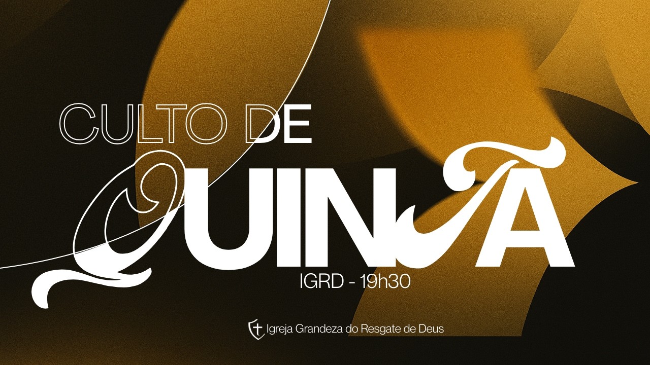 CULTO AO VIVO - IGRD - PR. DANILO RENAN