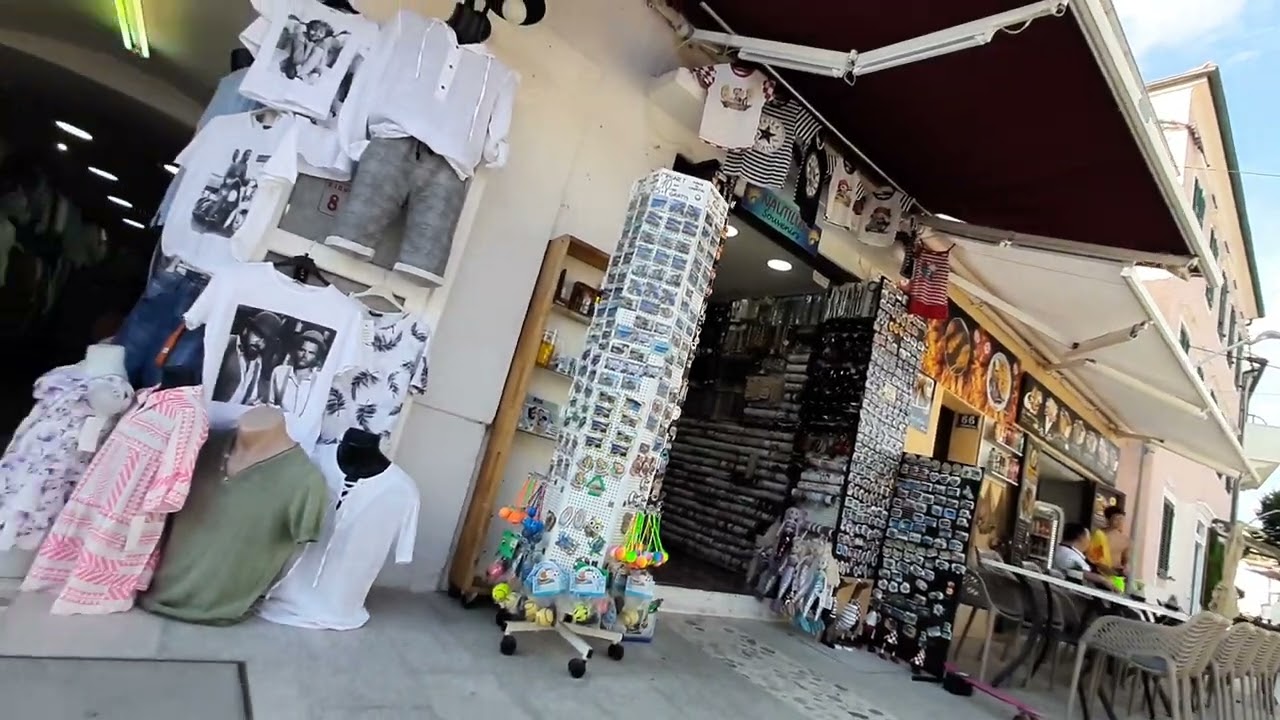 Otok Krk, Baška shopping street I.