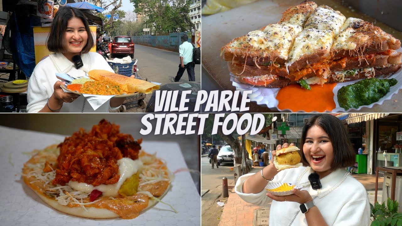Best Vile Parle Street Food | Dosa, Vada Pav, Shawarma, Chaat & More