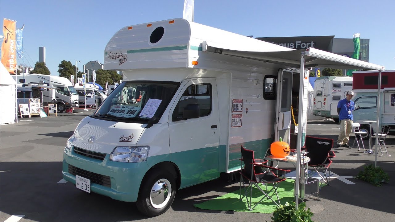 REGISTRO OWL（レジストロ・アウル）キャンピングカー[4K] Japanese Mini Truck (auto camp) camper [日本露营车] ตั้งแคมป์รถ [캠핑카]