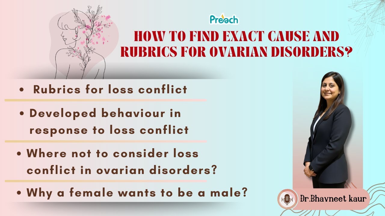How To FInd Exact Cause & Rubrics for Ovarian Disorders ?  Dr. Bhavneet Kaur