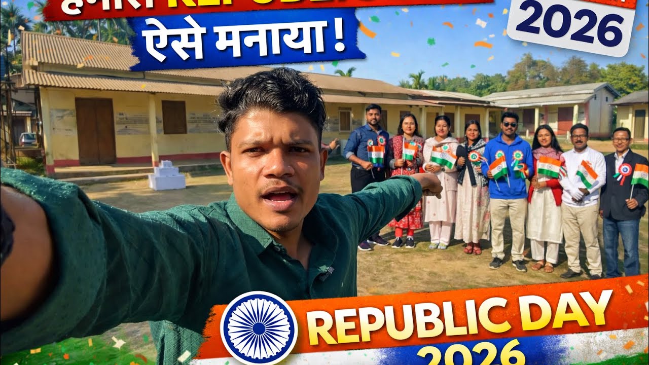 Republic Day 2026 🇮🇳 | Our Real Celebration | Natural & AI Video #republiceday #sajandsha #youtub