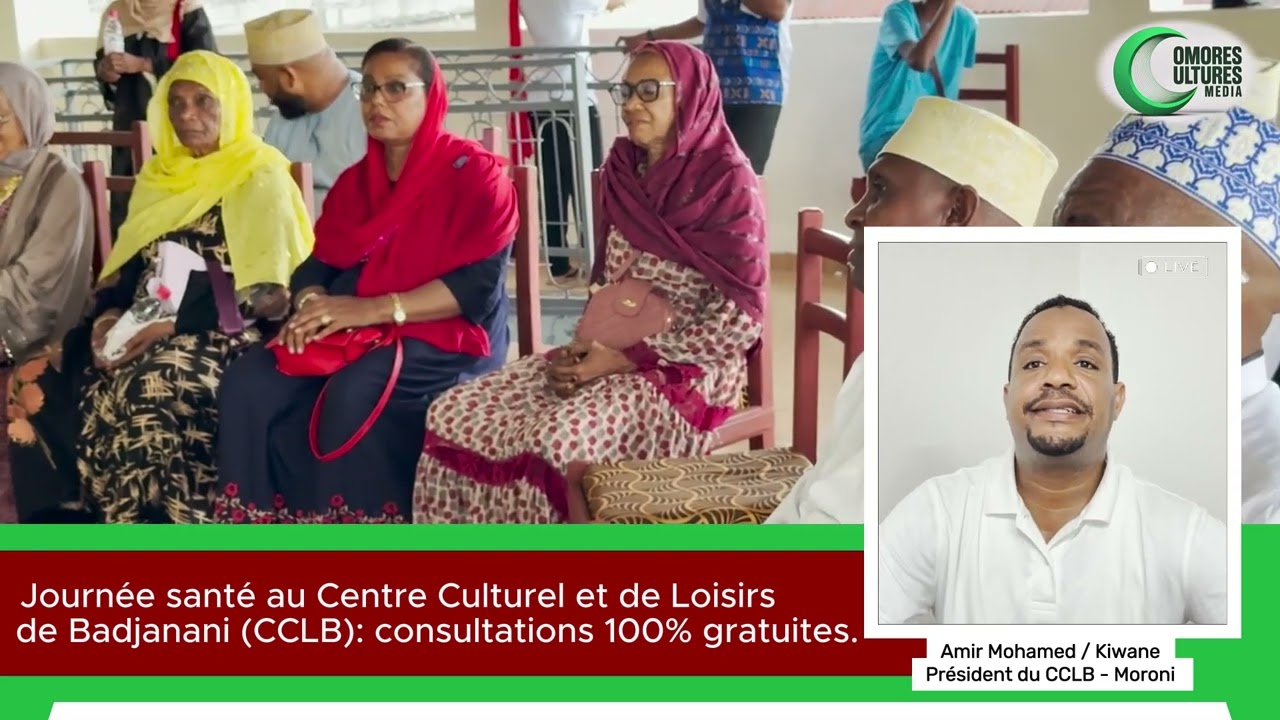 Journée santé avec le Centre Culturel et de Loisirs de Badjanani - CCLB