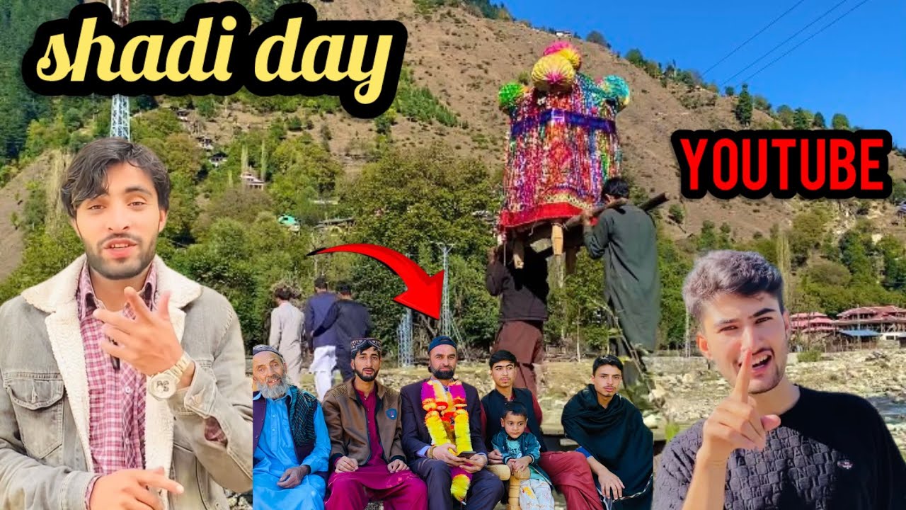 shadi ky dn 🥰kashmir ky sub sy bary yotuber ky st 😱