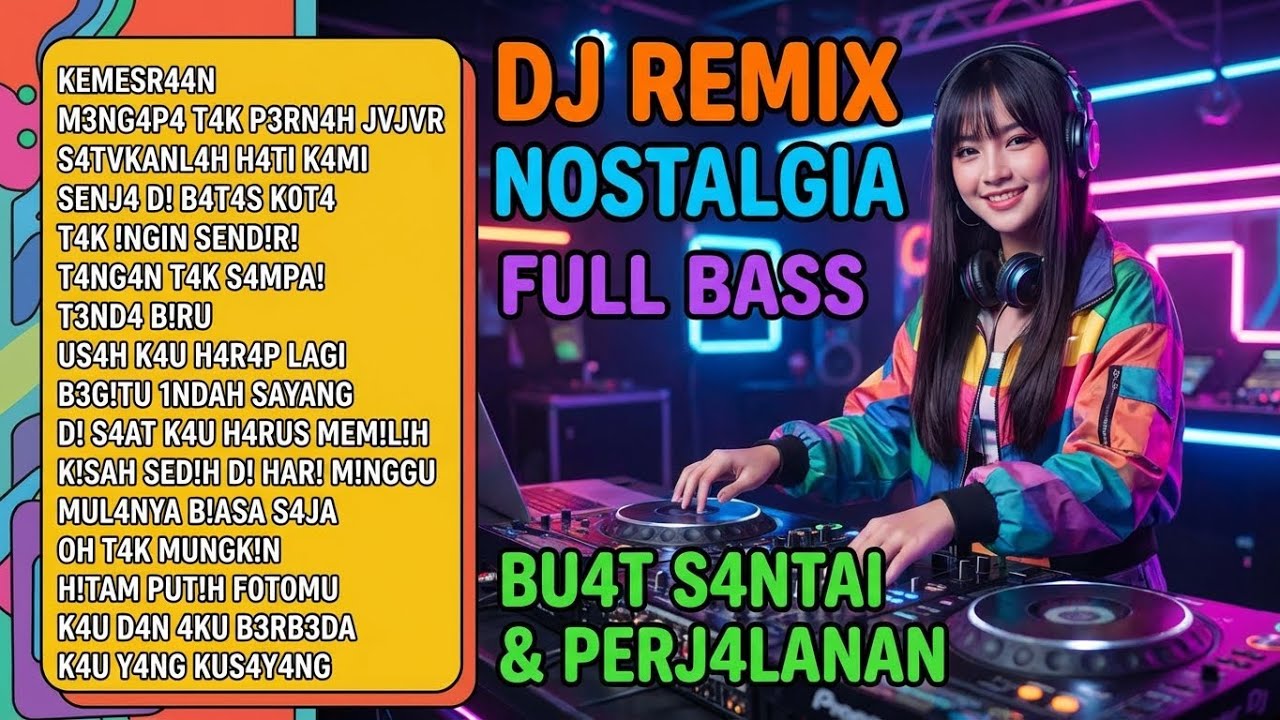 DJ Remix Nostalgia Kenangan Lama 🔥 Lagu Lawas Terbaik & Terpopuler