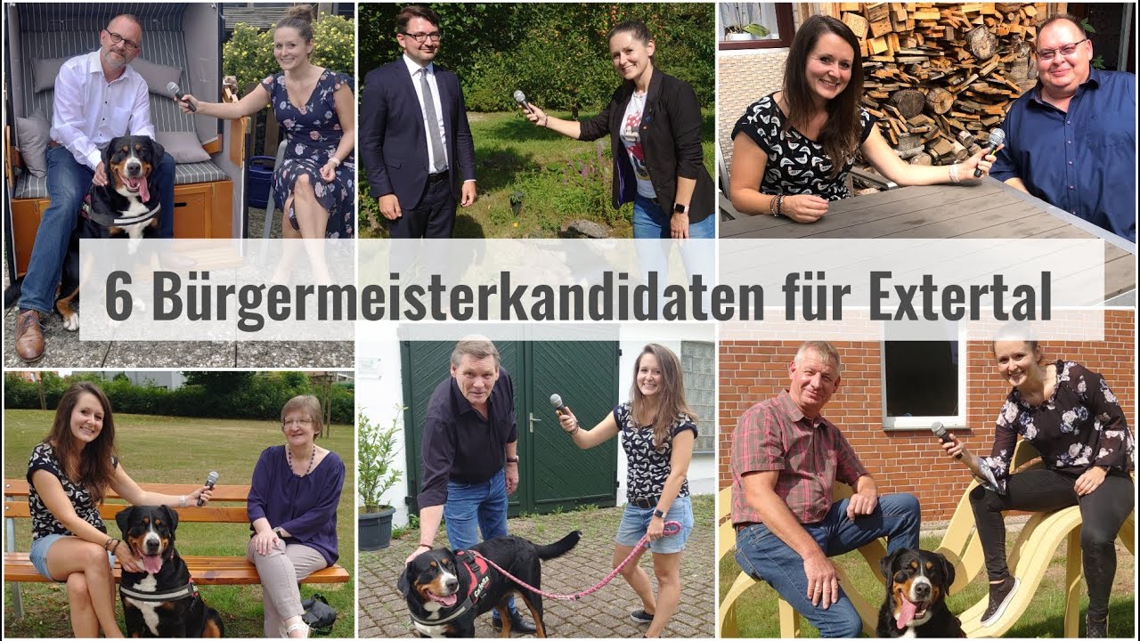 Bürgermeisterkandidaten Extertal im Interview für Wahl 2020