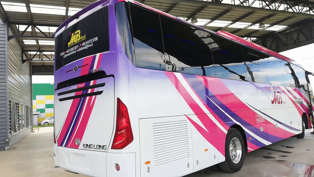 Nuevo king long 6130 buses mb diesel calbuco exportado por vivipra