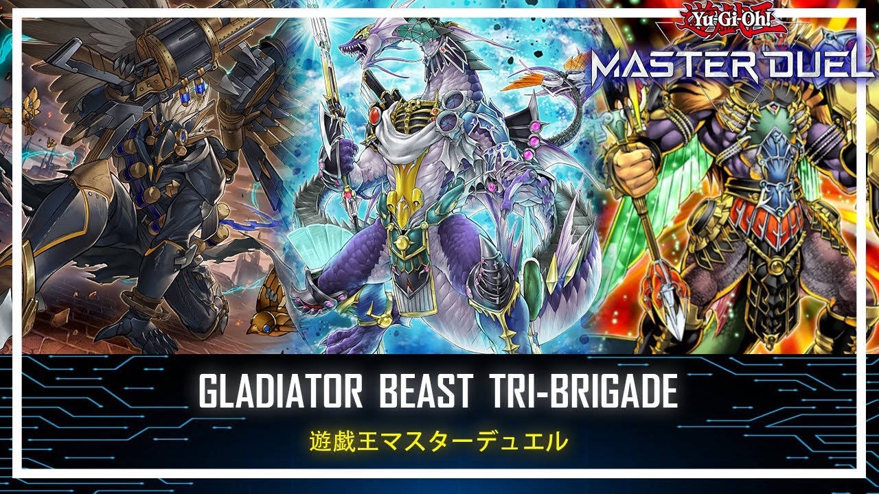 Gladiator Beast Tri-Brigade - Negate and Destroy / Ranked Gameplay! [Yu-Gi-Oh! Master Duel]