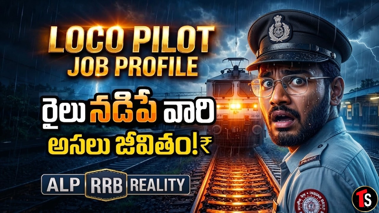 Assistant Loco-pilot job profile | Salary & Reality: The Truth 2026 | Telugu snippets