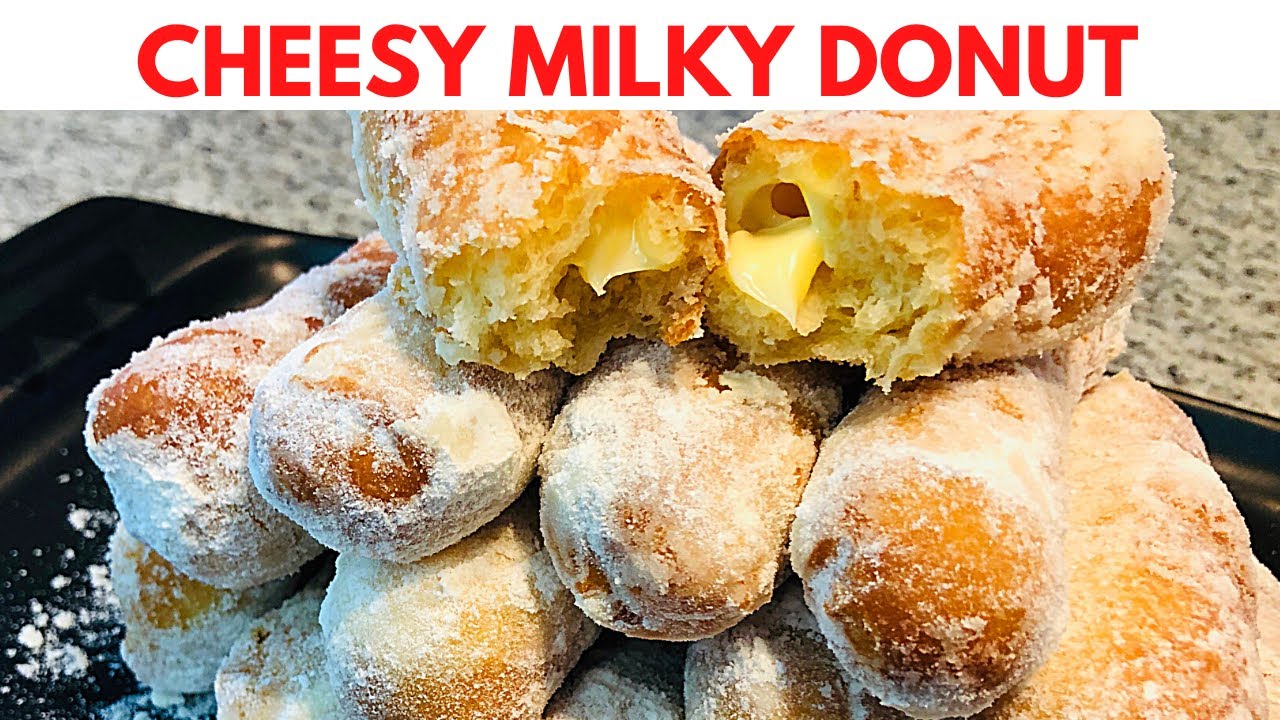 Soft Cheesy Milky Donuts| Trending Recipe