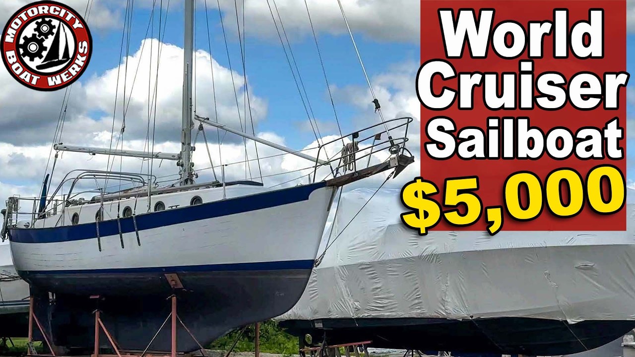 Can You Cruise the World in this 30ft Sailboat? | Willard 8ton World Cruiser Sailboat [SOLD] (Ep91)