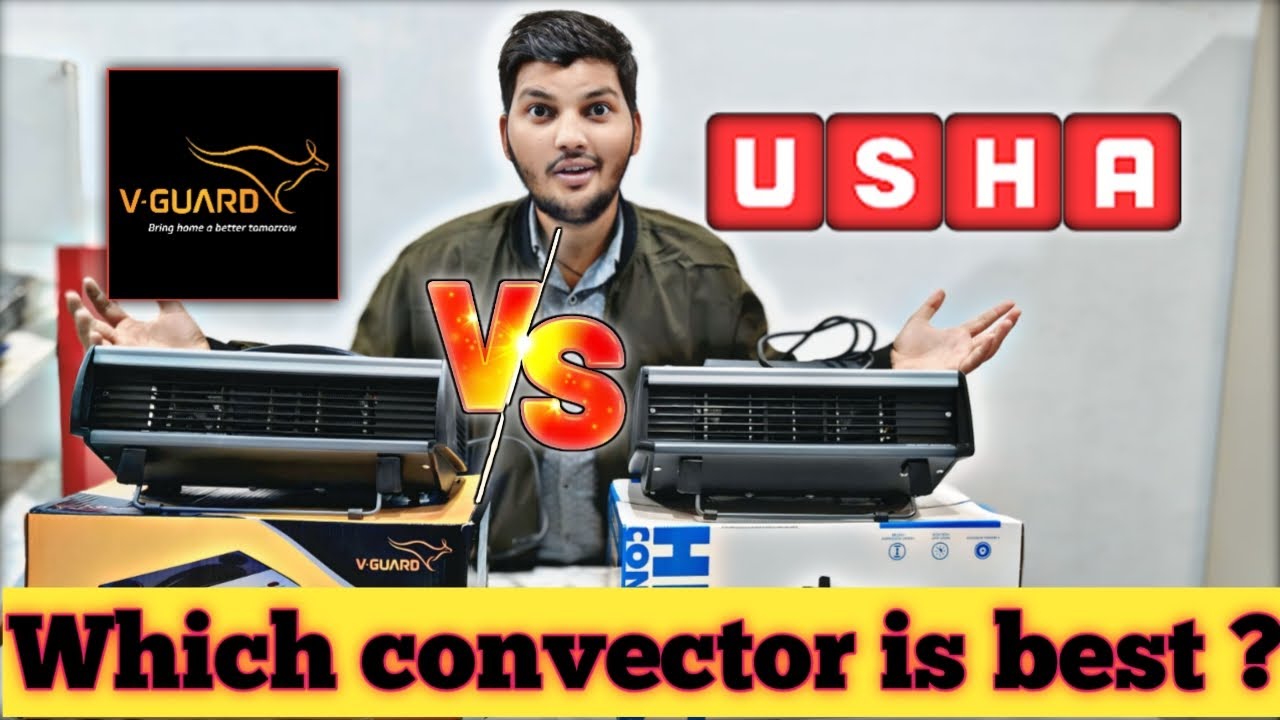 V-Guard vs USHA: The Ultimate Room Heater Showdown