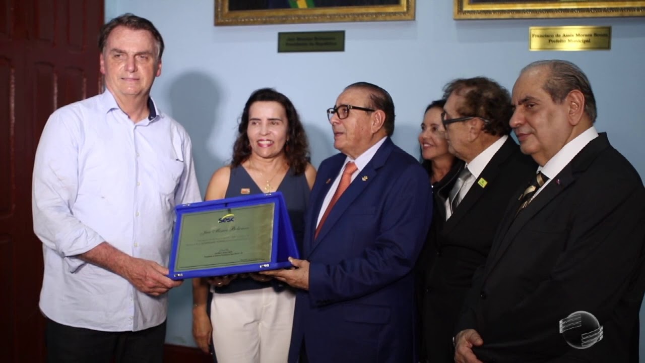 Presidente Jair Bolsonaro inaugura escola militar do Sesc em Parnaíba