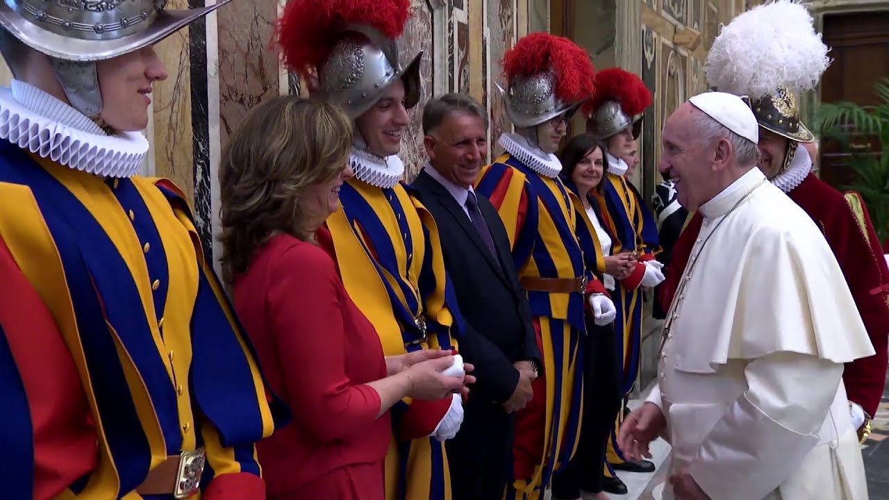 Wives of Swiss Guards: Work schedules, kids and school buses create adventure in the Vatican