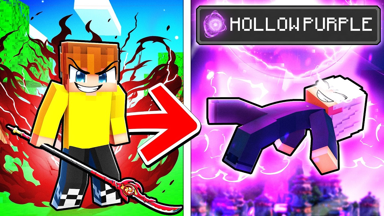 Minecraft But You Have JJK Powers...