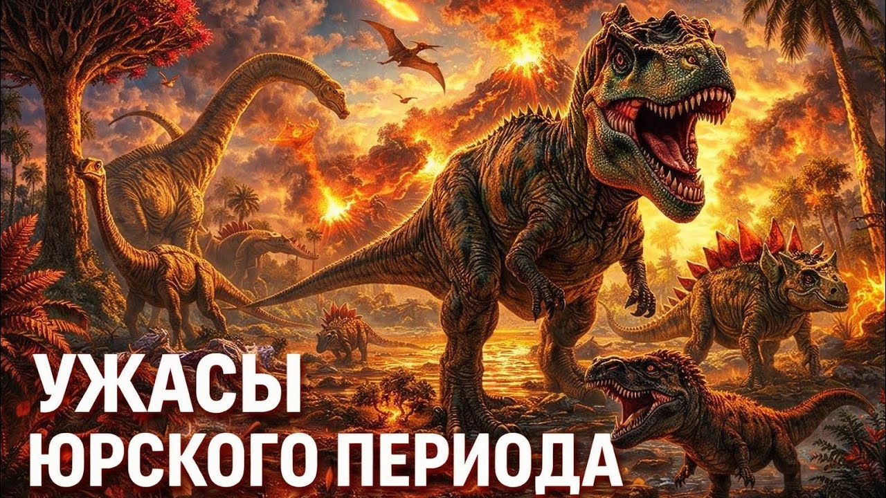 Какой была Земля в Юрский период?  НЕВЕРОЯТНАЯ реальность без людей.