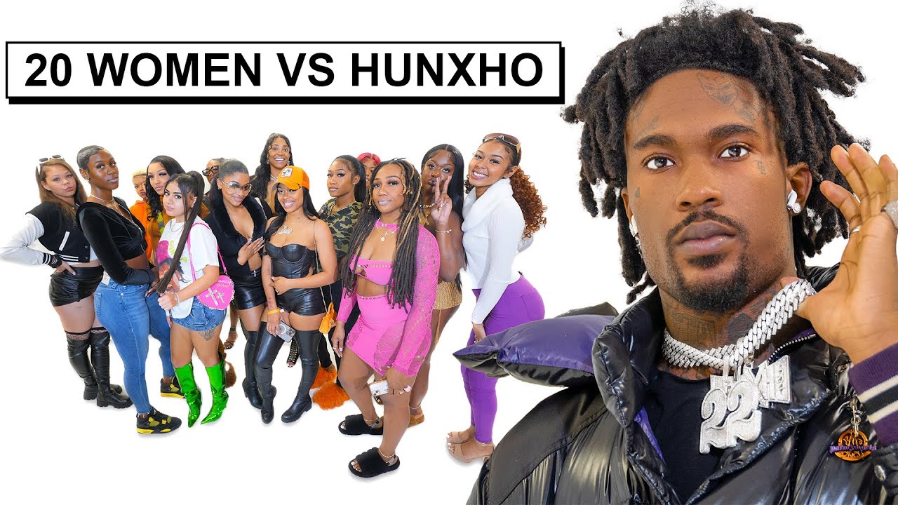 20 ЖЕНЩИН ПРОТИВ 1 РЭПЕРА: HUNXHO