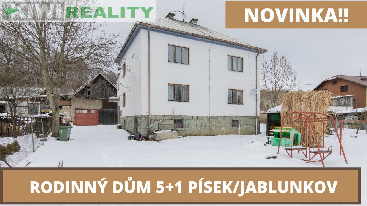 Prodej, rodinný dům 5+1 Písek u Jablunkova