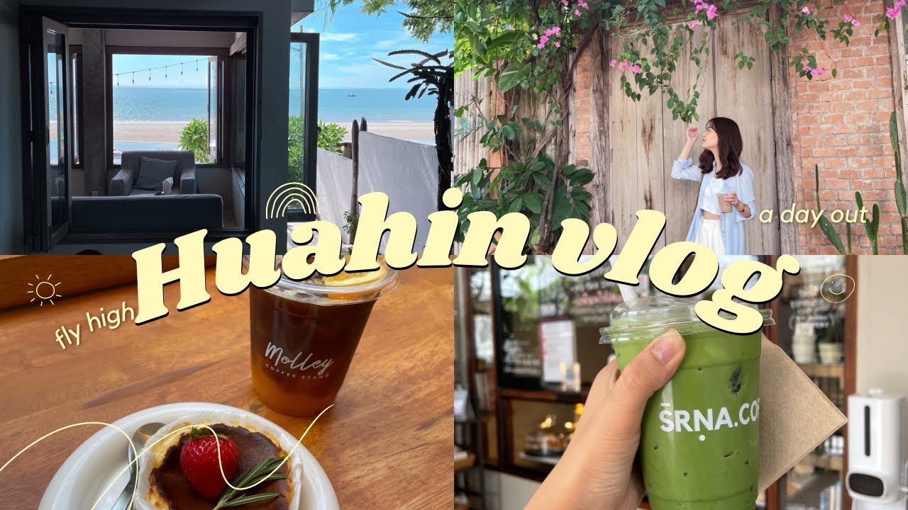 Huahin vlog l Drip Rim Lay l Molly coffee l Dorigo l Van huahin l SRNA Cafe l ครัวห้วยทราย