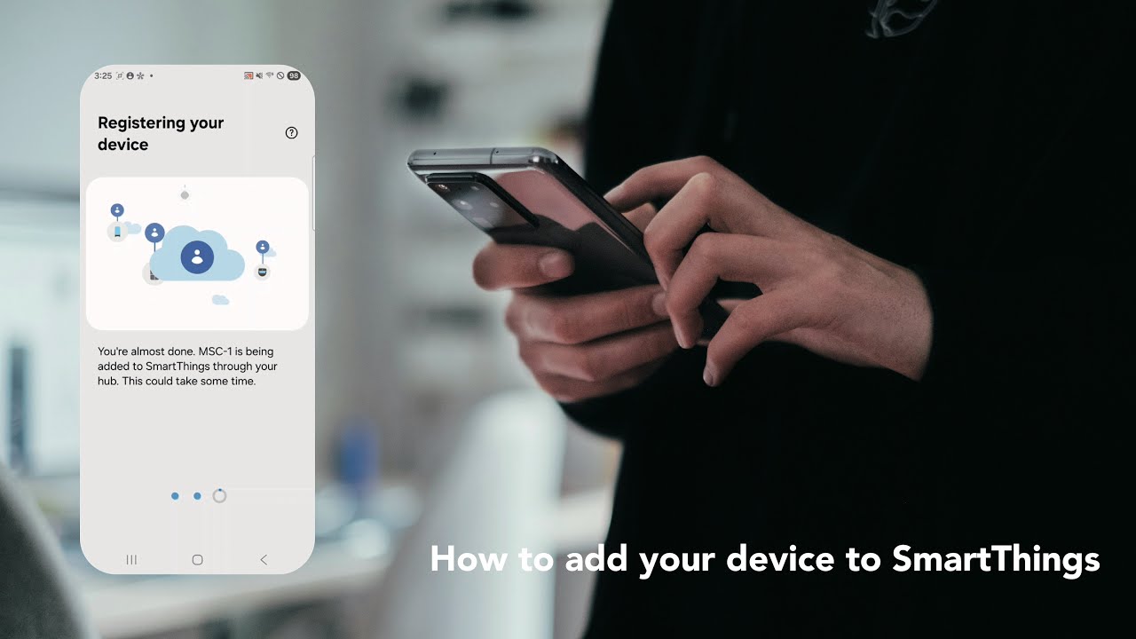 How to pair Sensereo MS-1 Matter Smoke Alarm with Samsung SmartThings