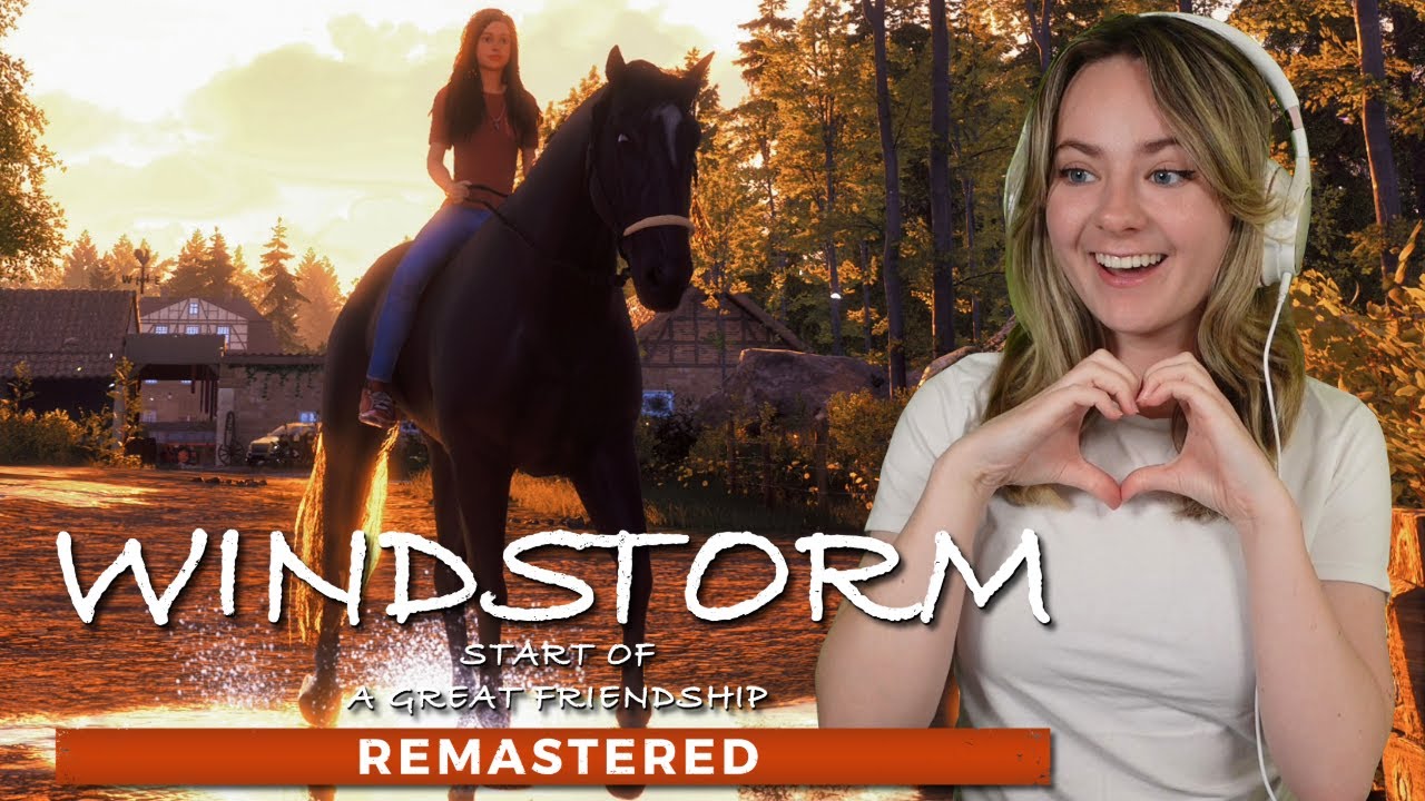НОВАЯ ПОТРЯСАЮЩАЯ ИГРА ПРО ЛОШАДЕЙ! Windstorm Remastered | Pinehaven
