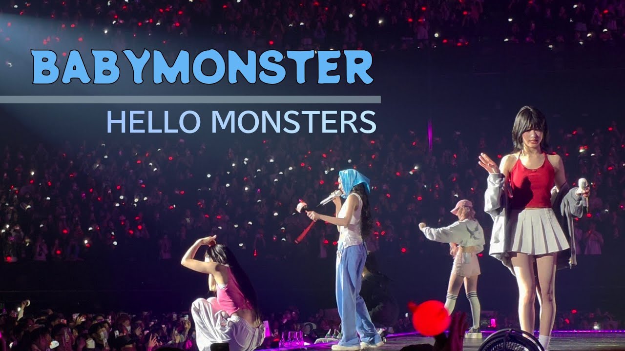 【4K】BABYMONSTER - [HELLO MONSTERS] в ЯПОНИИ/15 марта 2025 г.【Застрял в середине】