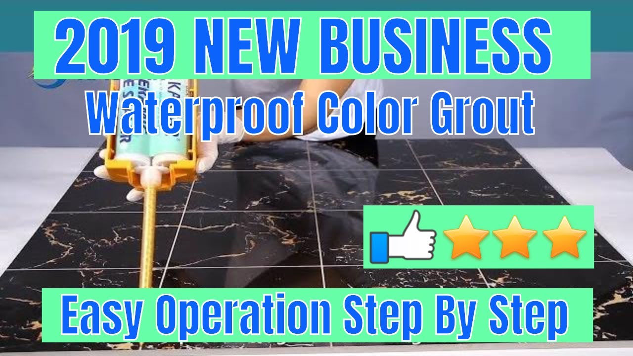How to Grout Tiles | Smooth Surface Tiles Grout Way | KASTAR® Epoxy Tile Grout