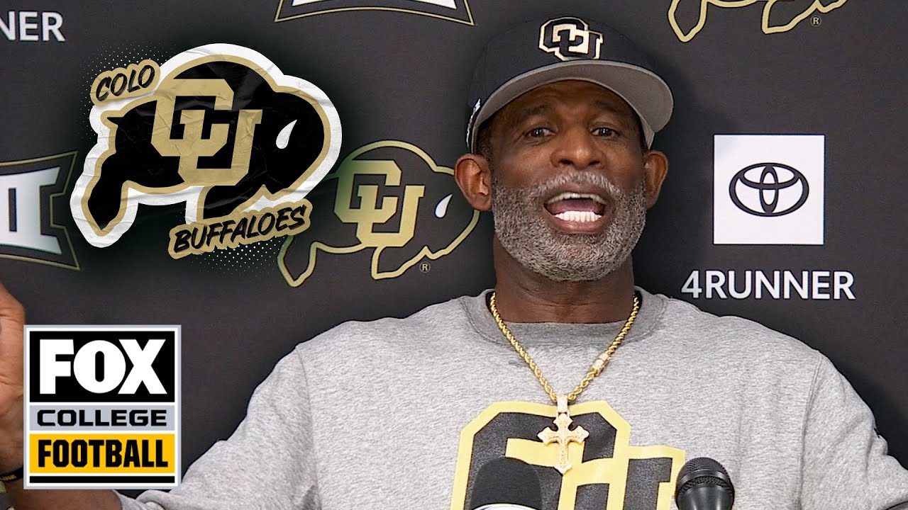 Postgame Interview: Deion Sanders EXCITED after Colorado's HUGE win vs UCF | CFB on FOX