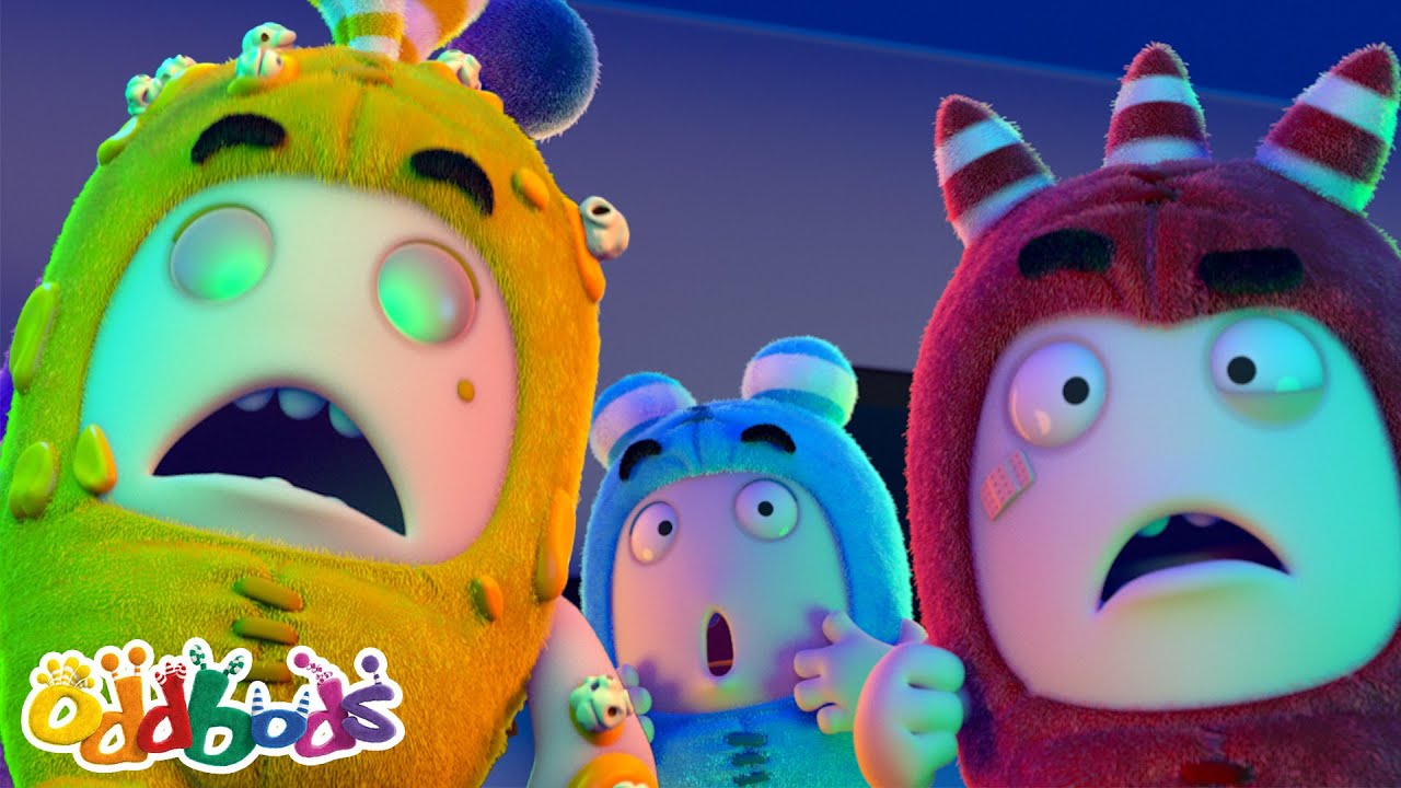 Zombie Apocalypse Surprise! 🍿 | 1 HOUR OF ODDBODS | Funny Slapstick Cartoon Compilation for Kids