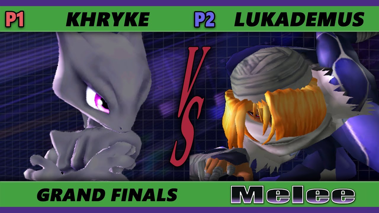 S@X 431 GRAND FINALS - Lukademus (Sheik) Vs. Khryke [L] (Mewtwo) Smash Melee - SSBM