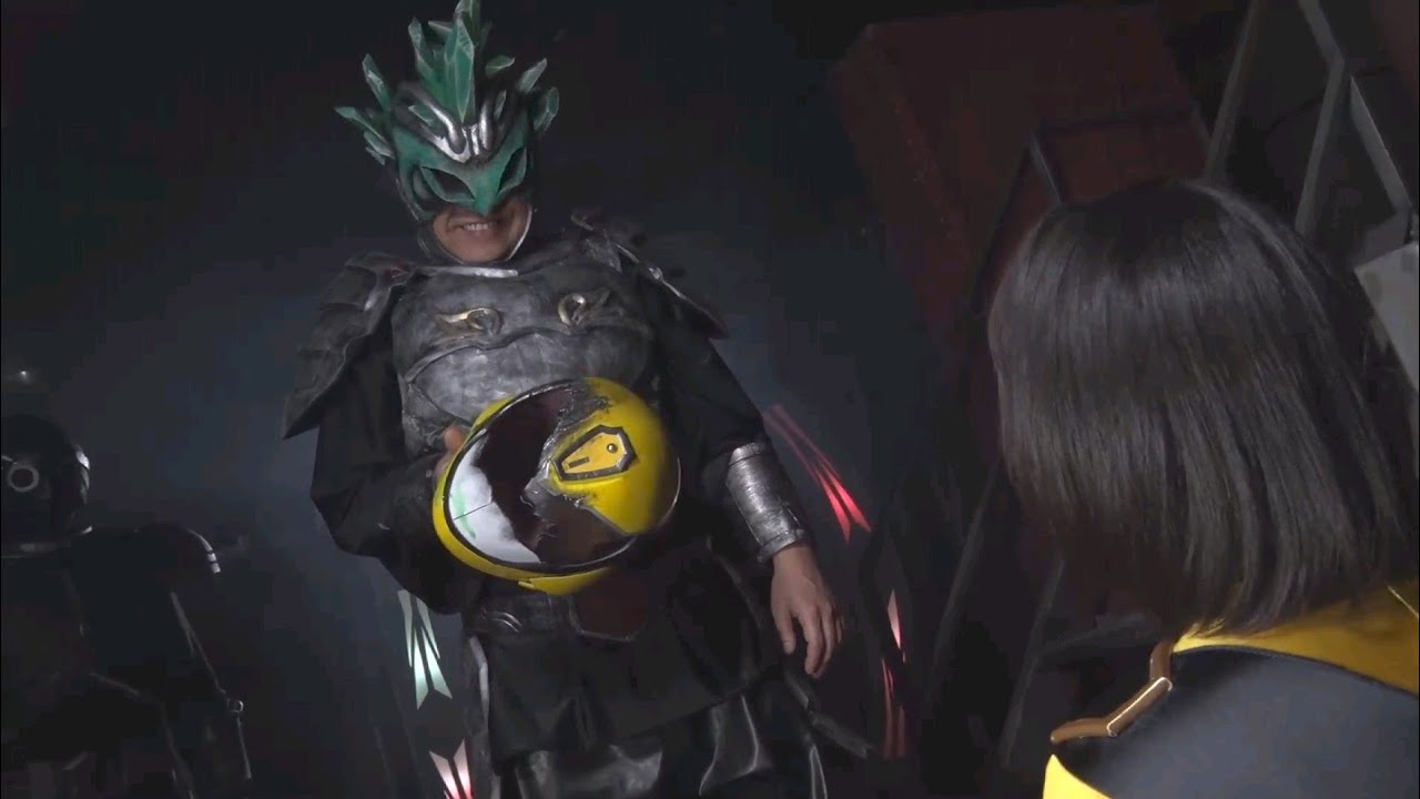 Mighty Yellow Ranger vs Dark Villain Showdown! Power Rangers 