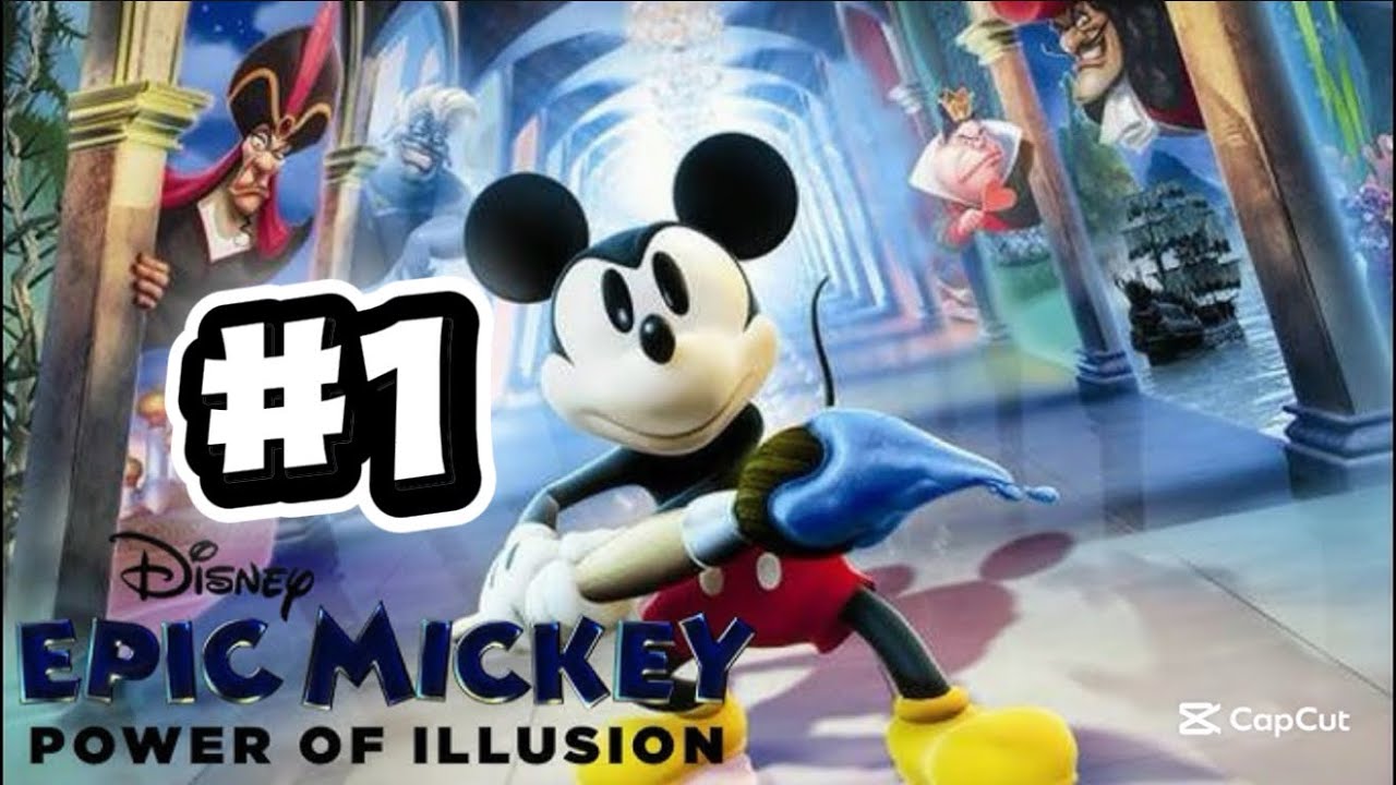 Playing Epic Mickey power of Illusion (part 1)