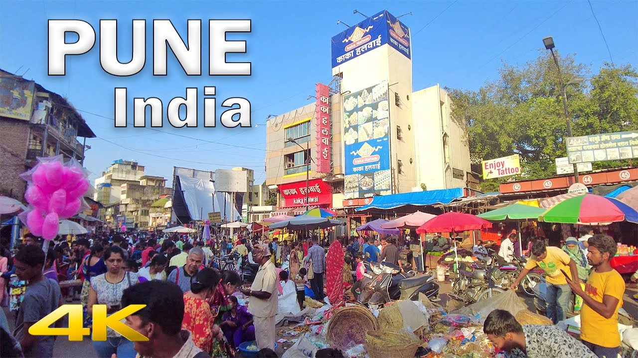 Diwali Festival in PUNE Centre is PACKED! 😱【4K - 60fps】🇮🇳