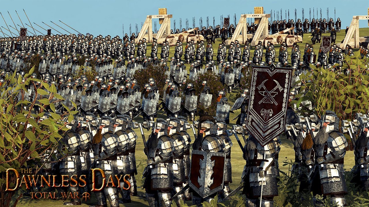 Dwarves of the Iron Hills VS Wood Elves | 11,000 Units | LOTR Cinematic Battle