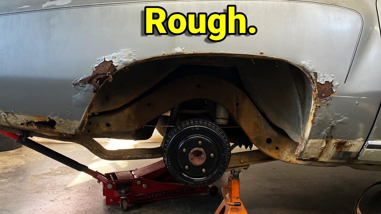 Complete Quarter Panel Rust Repair on our 1973 Monte Carlo.