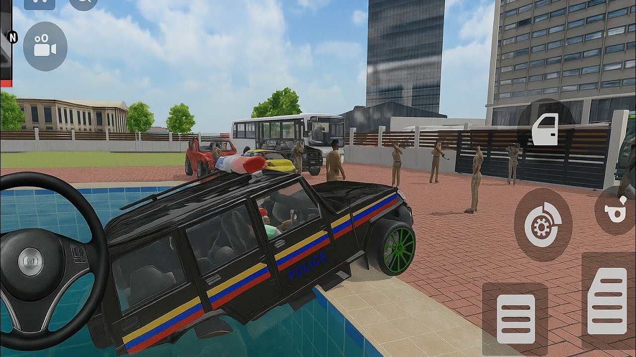 Car bike game : franklin ordered an nissen GT and drives a new indian police jeep in the game