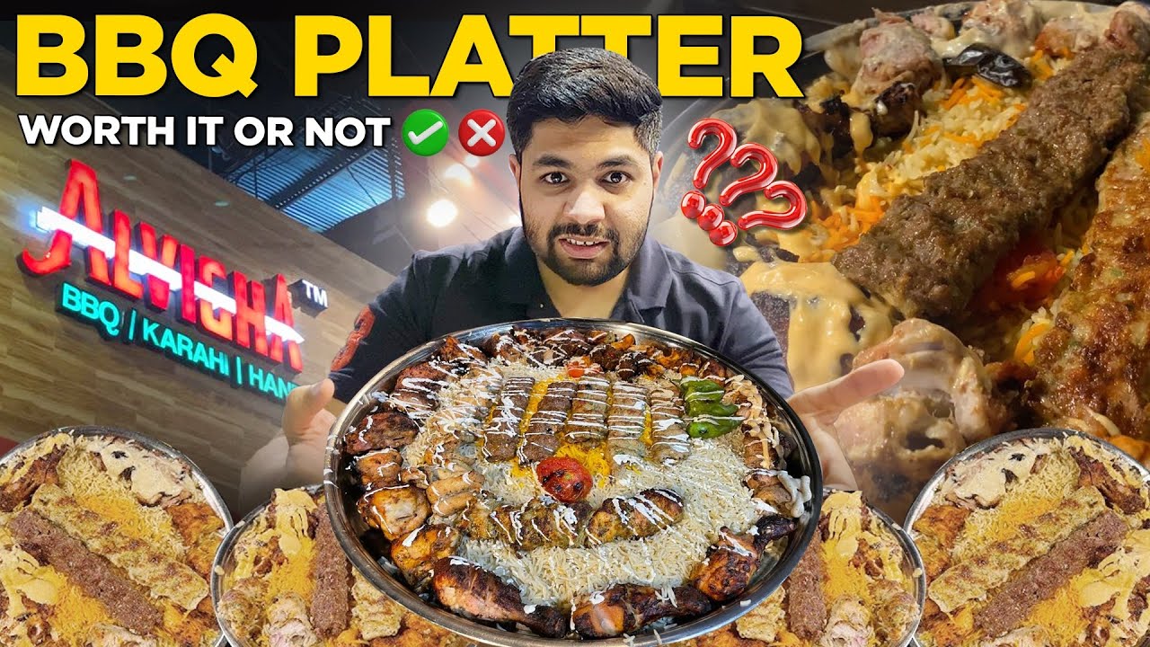 Most Famous BBQ Platter in Town Alvigha || Worth it or Not? 🤔