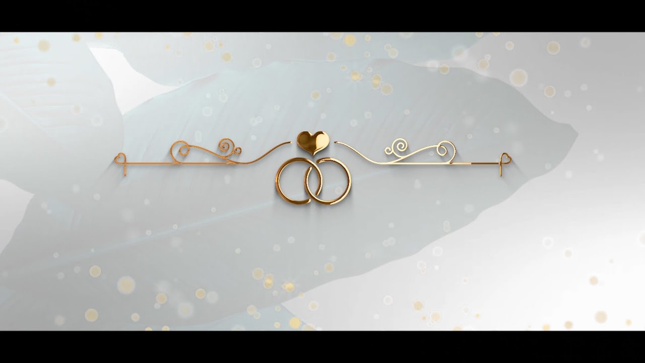 Wedding Invitation Without Text// With Demo // link in description // KM Creative Works