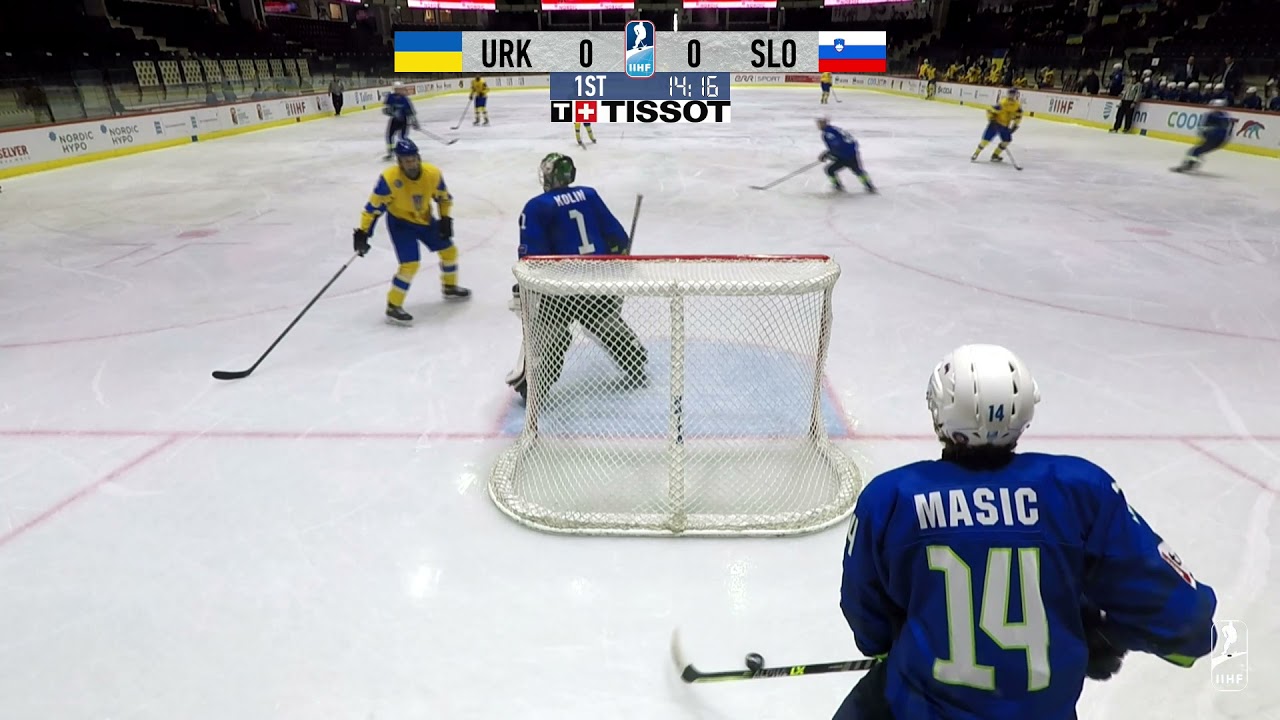 UKRAINE vs SLOVENIA- Ice Hockey IIHF U20 wm20ib, Tallinn Estonia