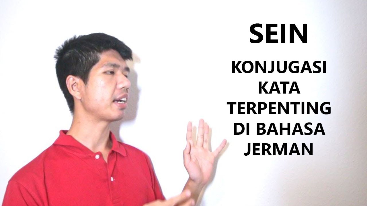 Cara KONJUGASI Kata Kerja Sein | Belajar Bahasa Jerman