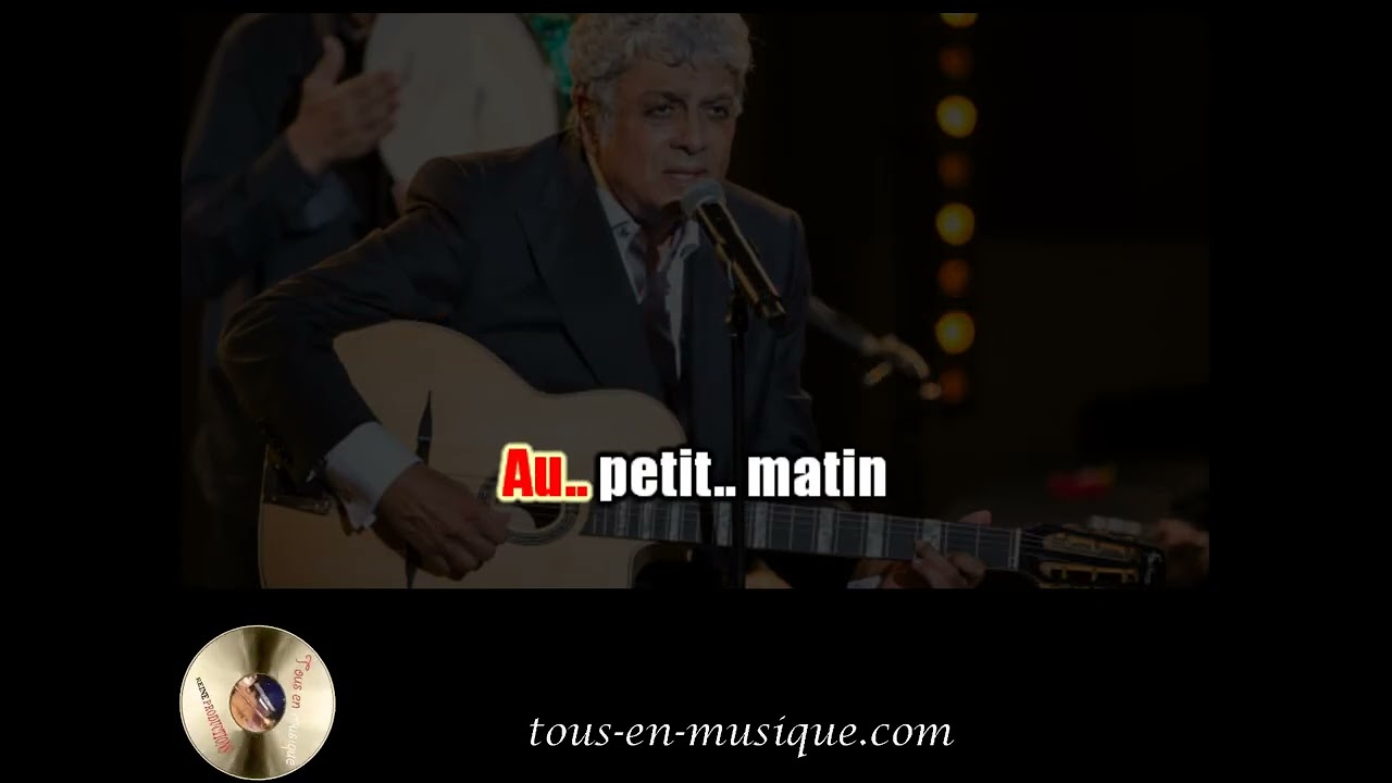 Karaoké   Enrico Macias  Les petits trains de France JLO