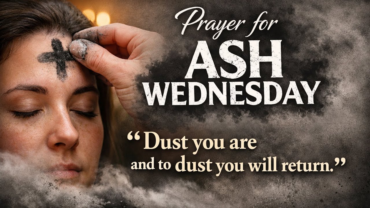 ASH WEDNESDAY 2026|| Prayer for Ash Wednesday 2026