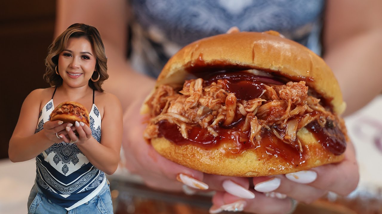 Dies ist das beste BBQ-PULLED-CHICKEN-Rezept, das ich je probiert habe!