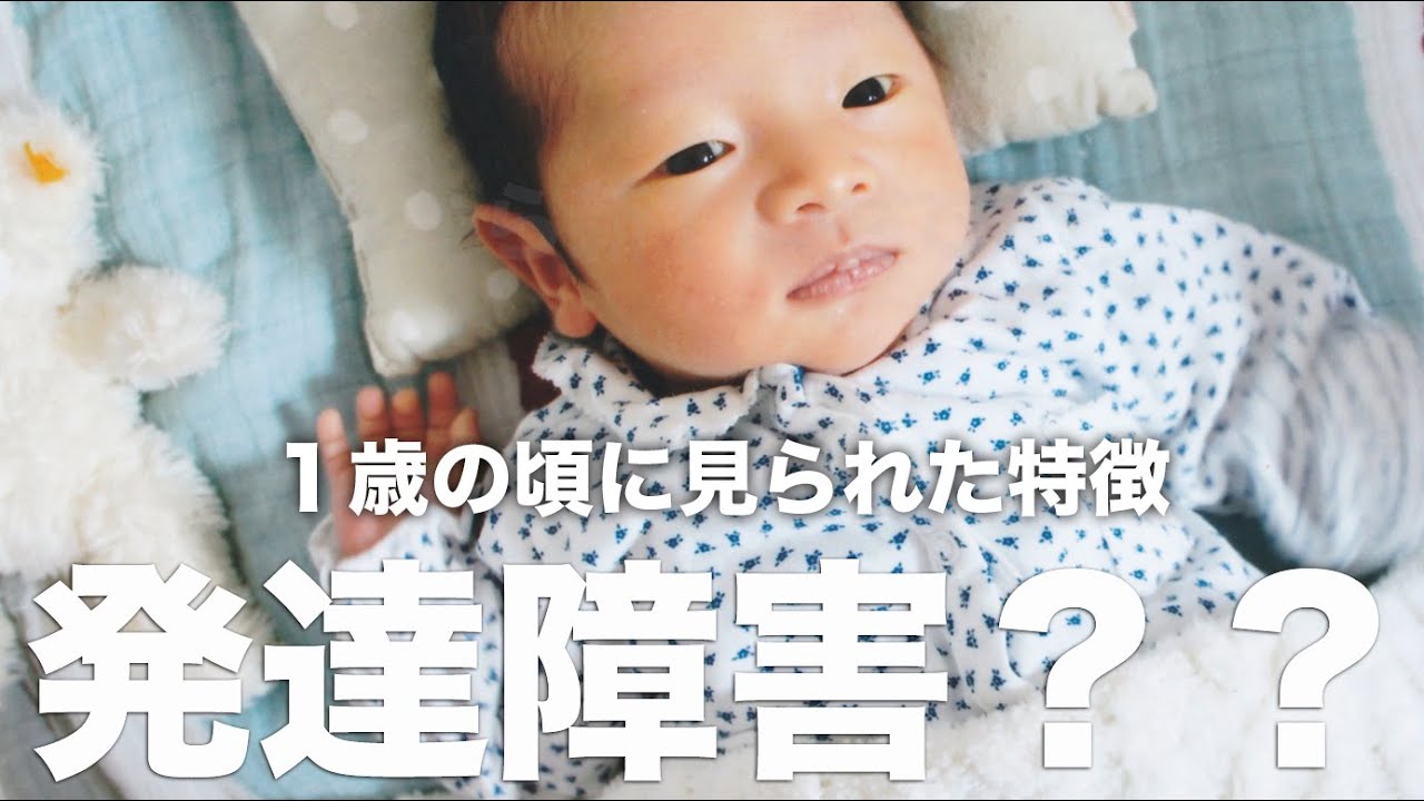 自閉症スペクトラムと診断されるまでの１歳の頃の特徴についてお話ししました