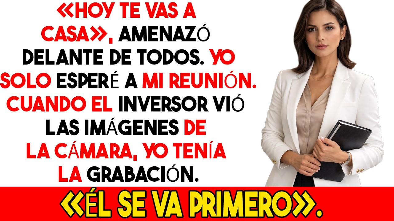 Ella tenía la prueba: la grabación que cambió el juego en la oficina