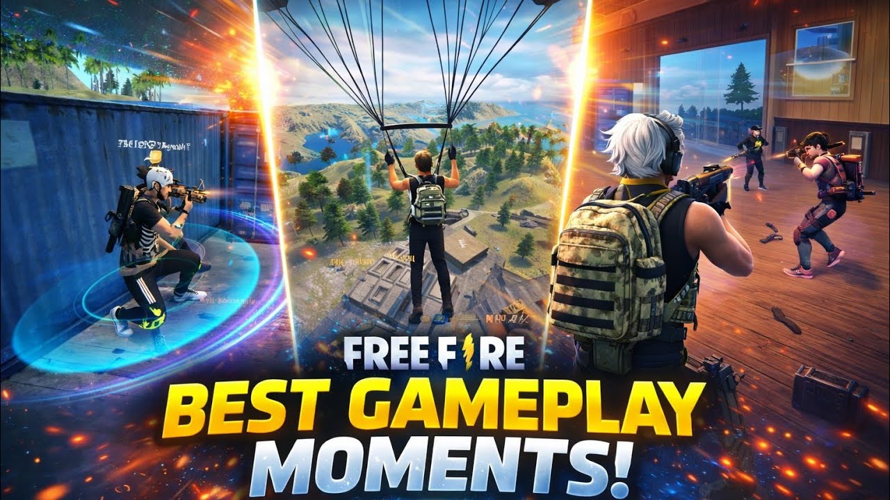 🚨 Free Fire Sky Landing ke Baad Dangerous Fight!🔥 Insane Gameplay Moments & Pro Battle 2026!!!
