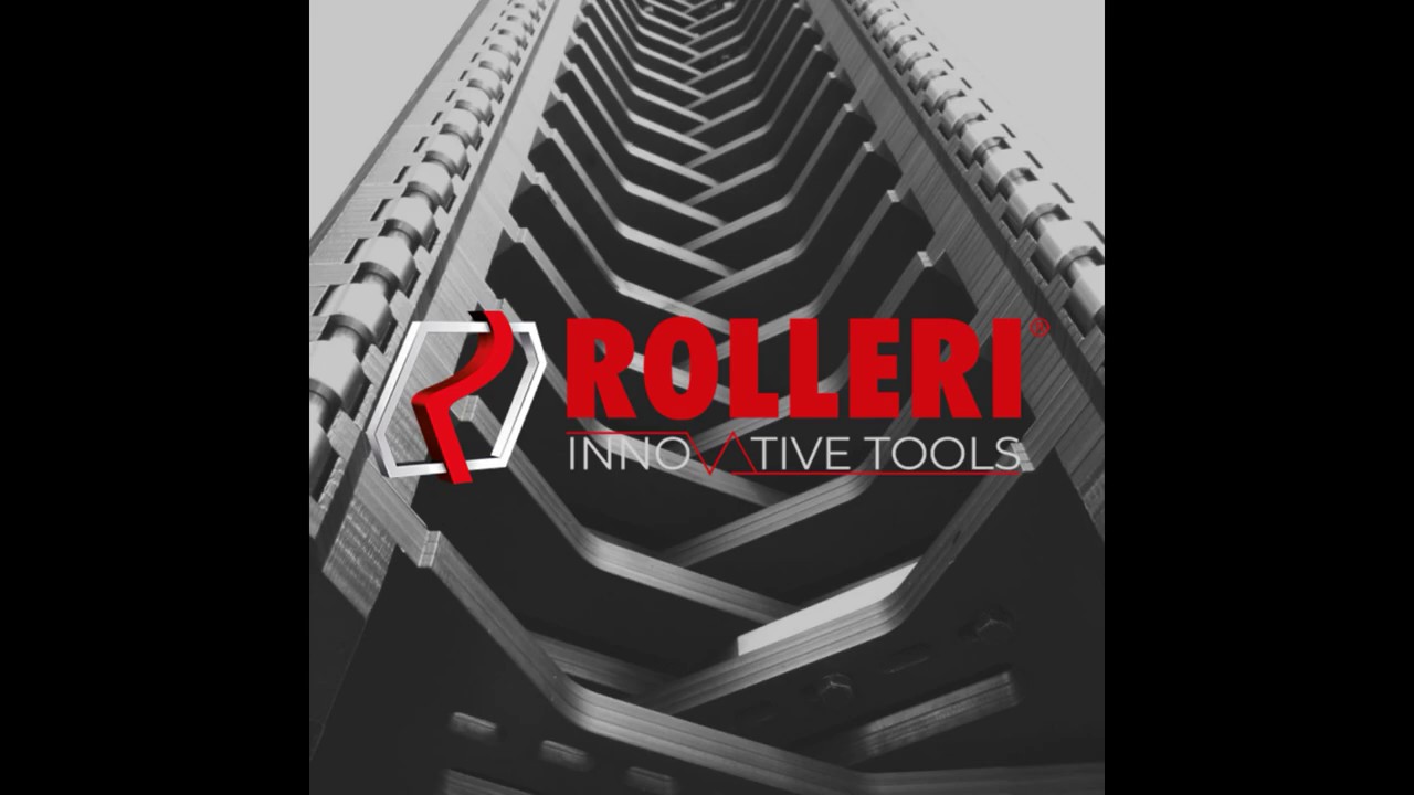 Работа специальных приспособлений для гибки металлического листа от Rolleri